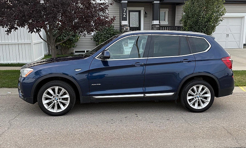 2016 Bmw X3 Blue...