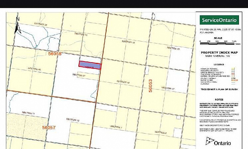 40 Acres With Minera...