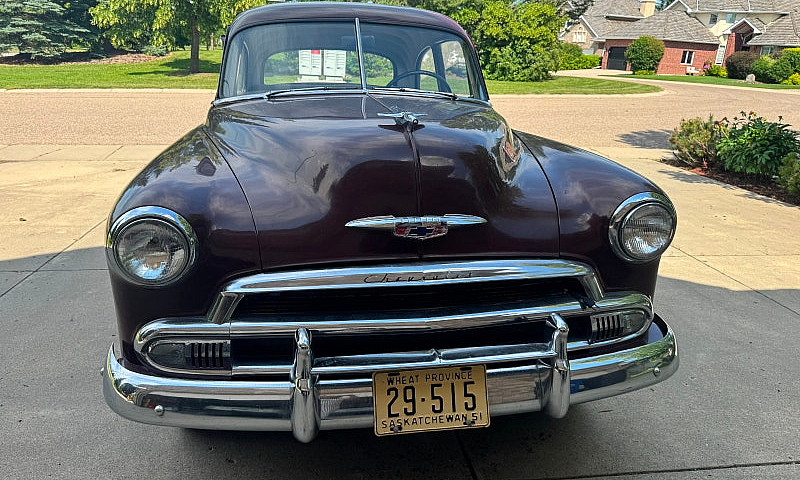 A Classic Car In Pre...