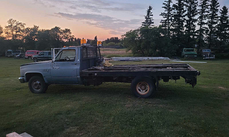 1987 Gmc 1 Ton Squar...