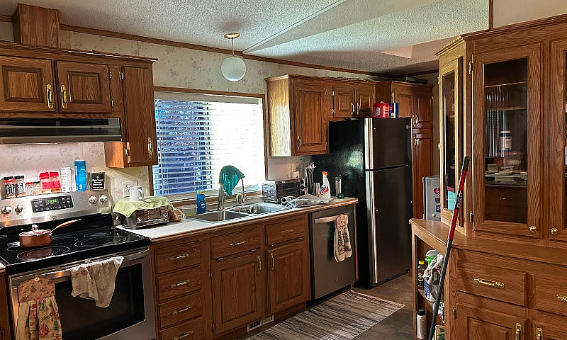 Mobile Home On Owned...