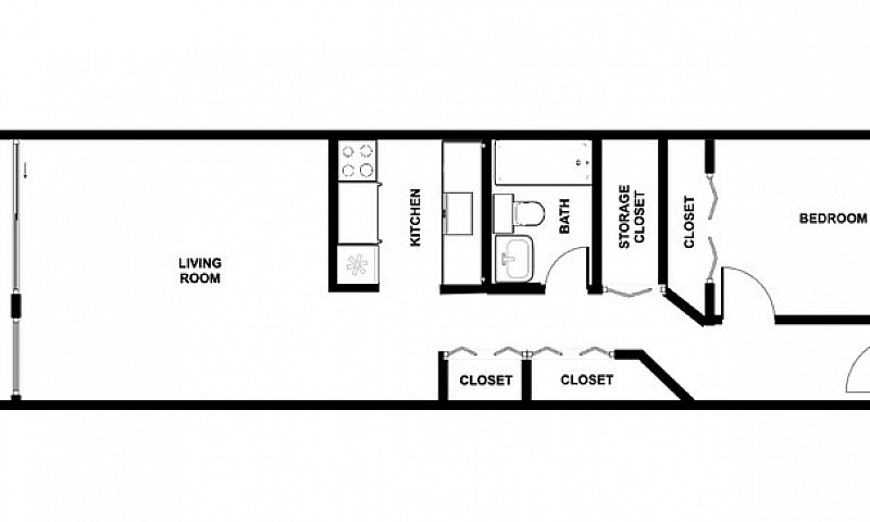 One Bedroom Apartmen...
