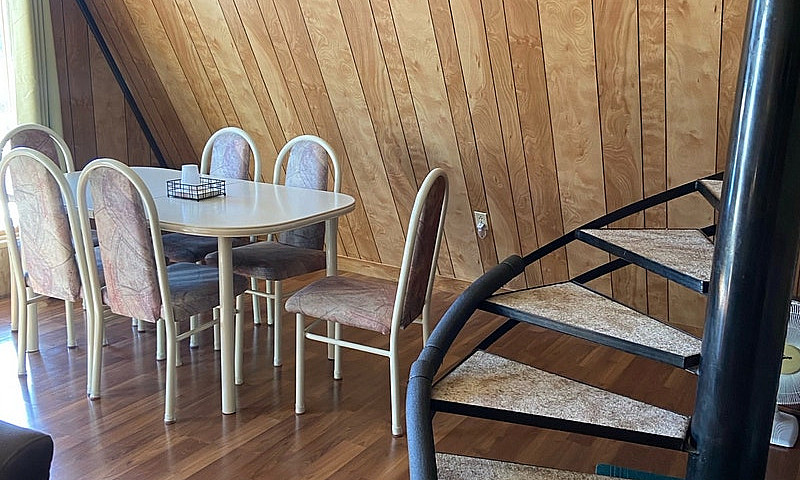 A Frame Cabin...
