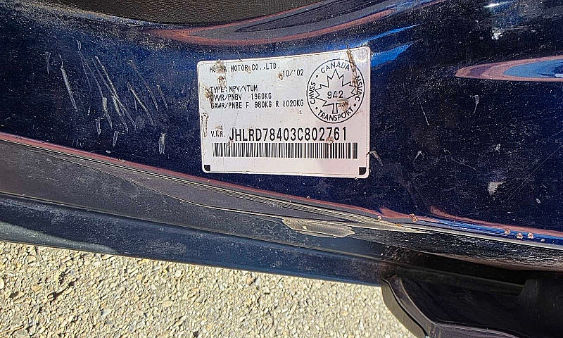 2003 Honda Crv ...