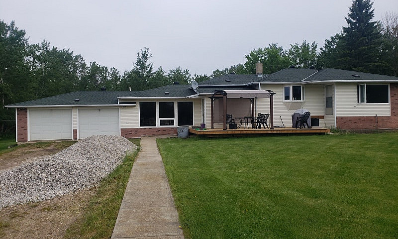 House On Acreage For...