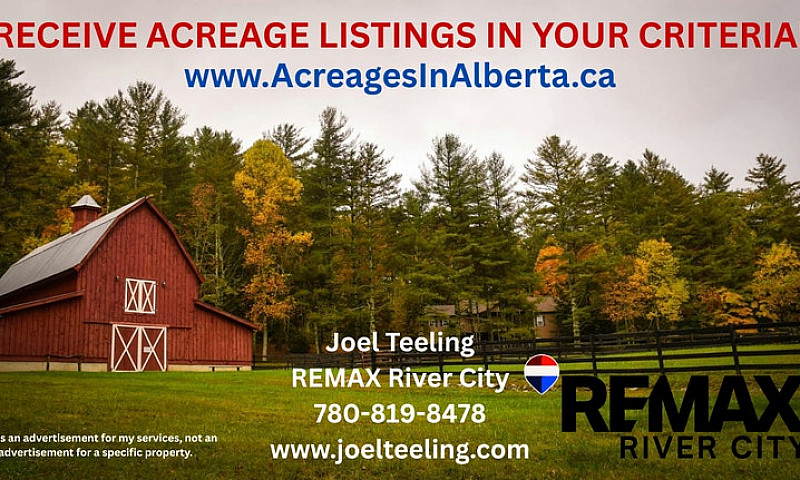 Get Acreages In Your...