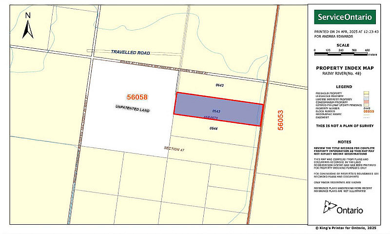 40 Acres With Minera...