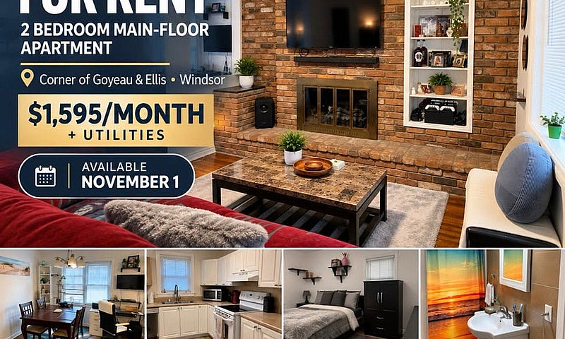 2 Bedroom Main Floor...