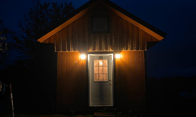 12’ By 16’ Cabin Wit...