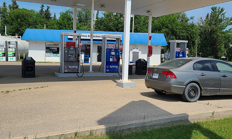 Esso Gas Station Wit...