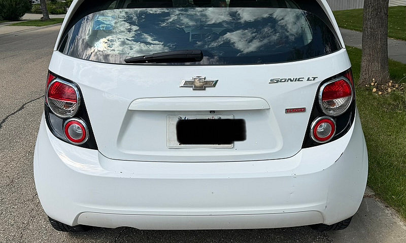  2016 Chev  Sonic Tu...
