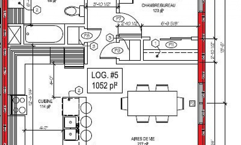 Logements 4 1/2 Neuf...