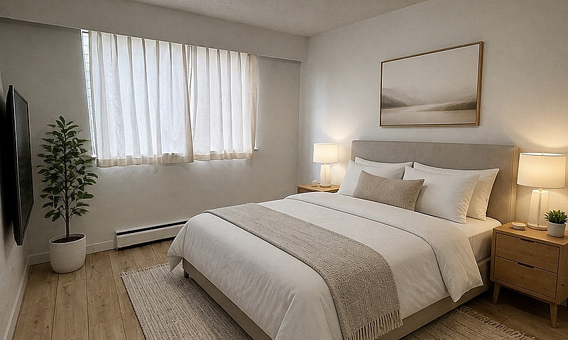 Bright 1-Bedroom Sui...
