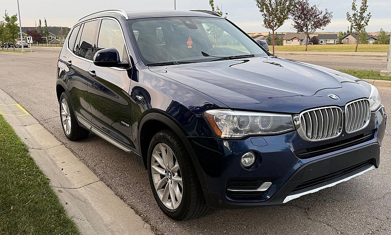 2016 Bmw X3 Blue...