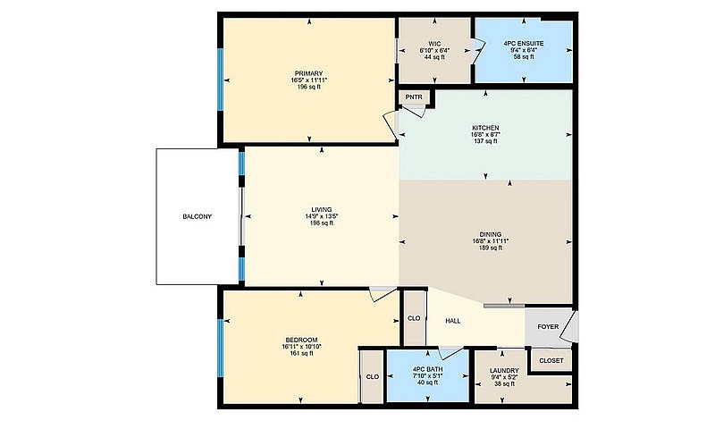 2Bdrm + 2Full Bath C...