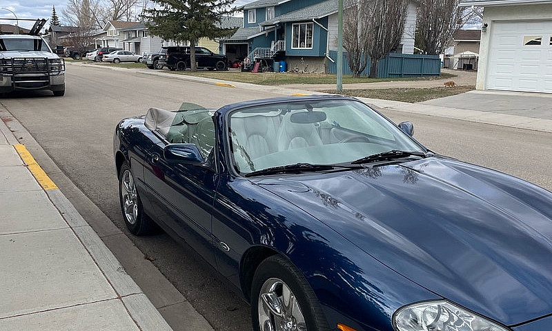 Jaguar Convertible...