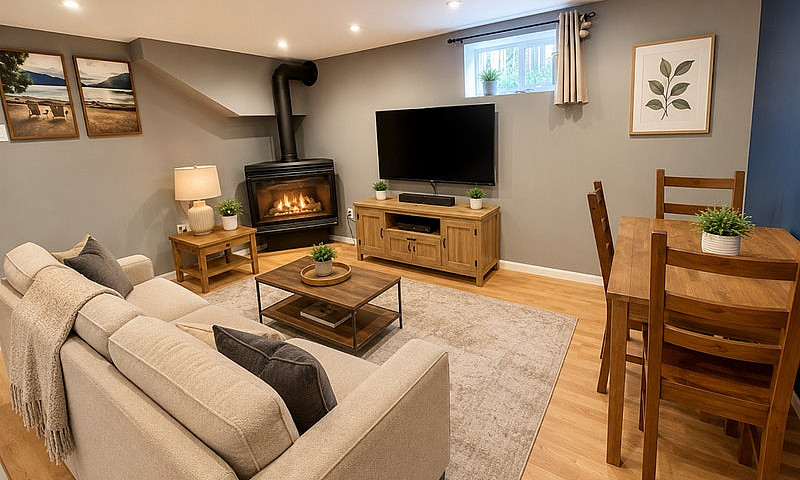 Legal 1-Bed Suite, -...