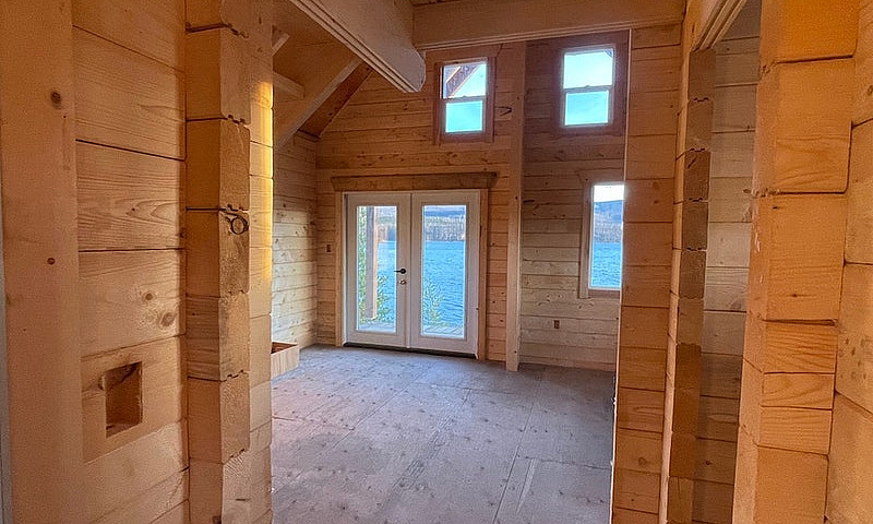 Wilderness Cabin On ...