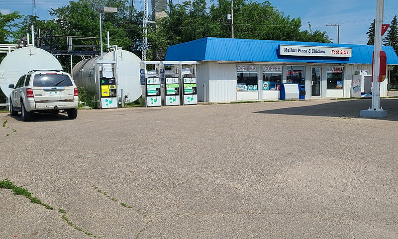 Esso Gas Station Wit...