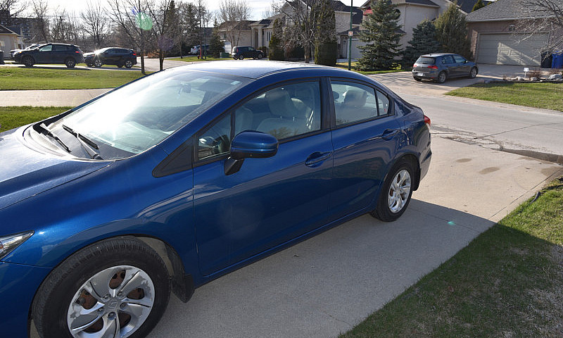 Blue 2014 Honda Civi...