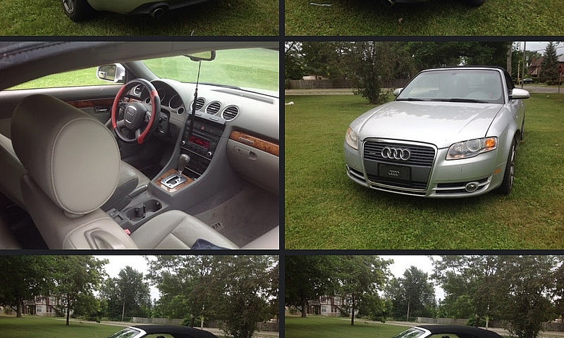 Convertible Audi.  A...