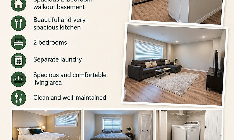 2- Bedroom Walkout B...