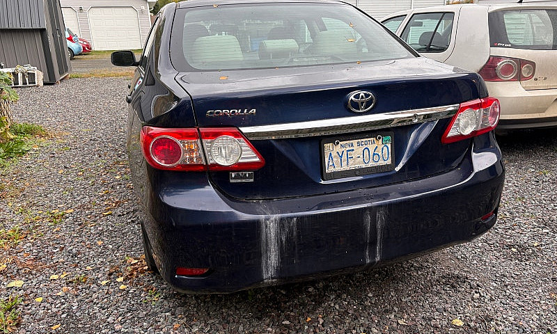  2011 Toyota Corolla...