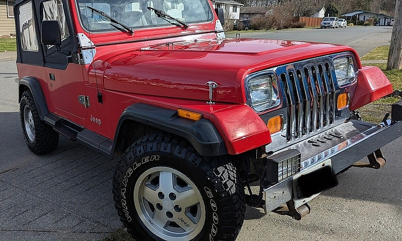 1992 Jeep Wrangler Y...