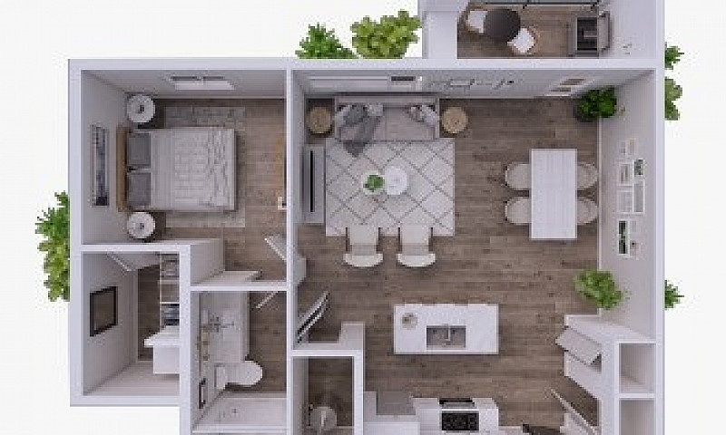 Cats 1Br 779 Sq Ft $...