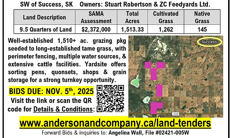 Land Tender - Rm Of ...