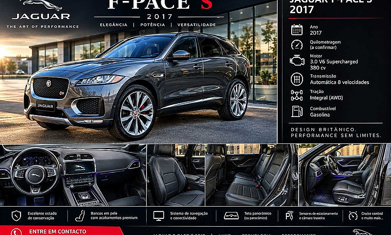 2017 Jaguar F-Pace S...