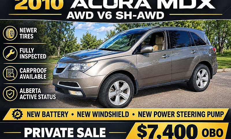 2010 Acura Mdx Awd V...