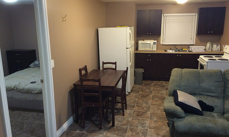 Furnished 1-Bed Bsmt...
