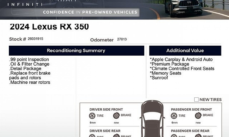 2024 Lexus Rx 350 | ...