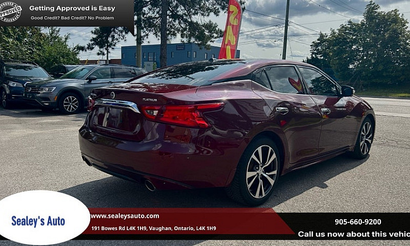 2016 Nissan Maxima 4...