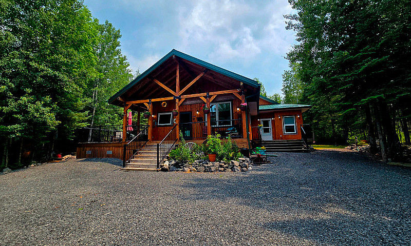 Cozy Cabin In The Wo...