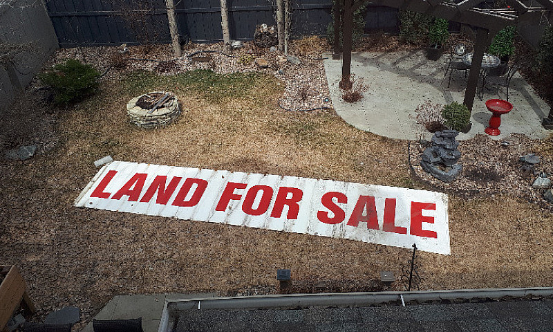 Land For Sale Banner...