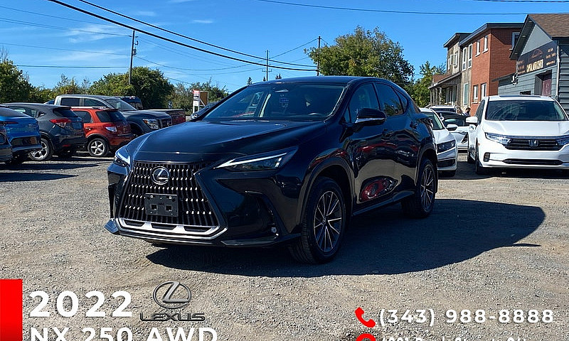 2022 Lexus Nx 250...