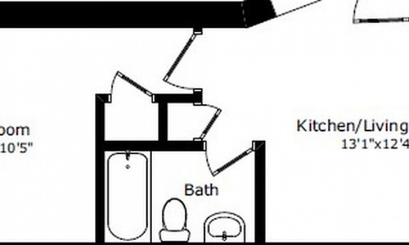 1 Bed Apartment Near...