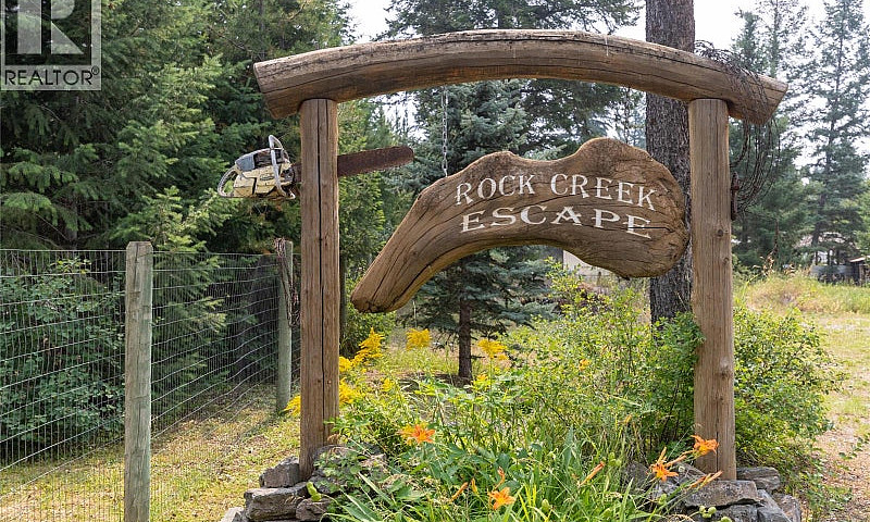 8201 Rock Creek Road...