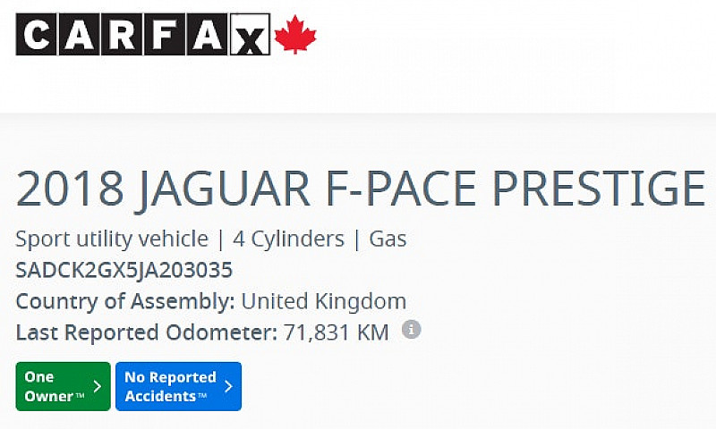 2018 Jaguar F-Pace P...