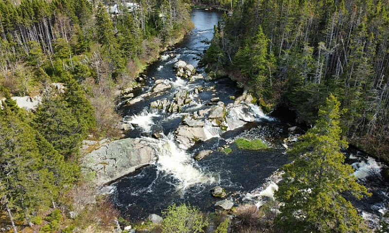 Land And Waterfall F...
