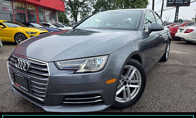 2017 Audi A4 Quattro...