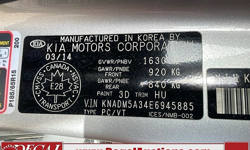 2014 Kia Rio...