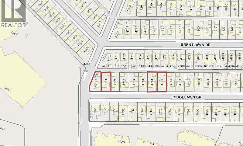 4761 Ridgelawn Drive...