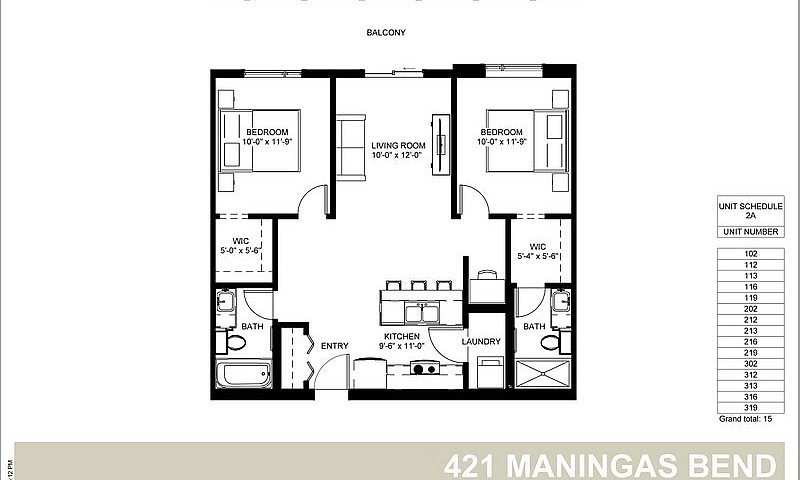 One Bedroom Unit- Br...
