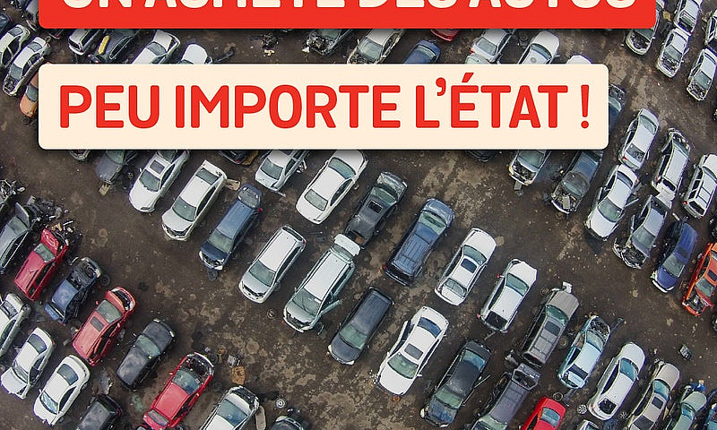 Nous Achetons Les Vo...