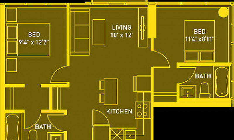 Location! 2 Beds 2 B...