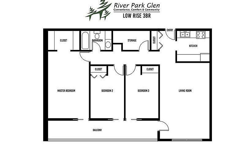Rare 3 Bedroom! Wate...