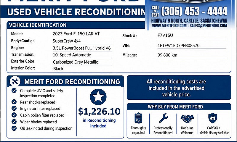 2023 Ford F-150 Lari...